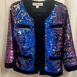 BOSTON PROPER Sequined Jacket - SIZE M - FREE SHIPPING!